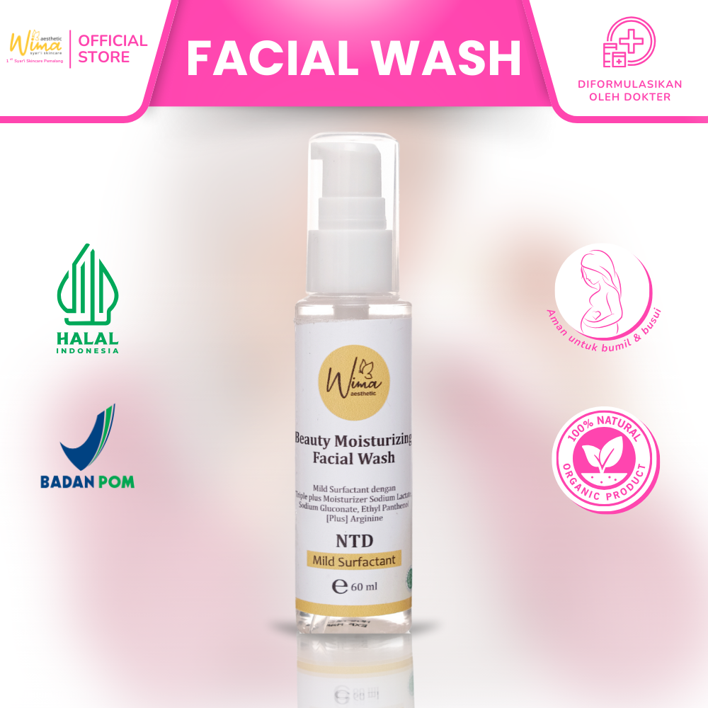 Beauty Facial Wash - Wima Aesthetic